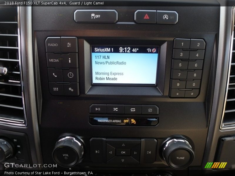 Controls of 2018 F150 XLT SuperCab 4x4