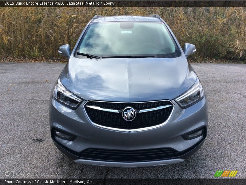 Satin Steel Metallic / Ebony 2019 Buick Encore Essence AWD