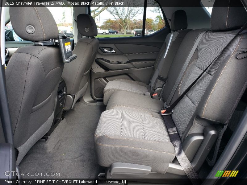 Mosaic Black Metallic / Jet Black 2019 Chevrolet Traverse LS AWD