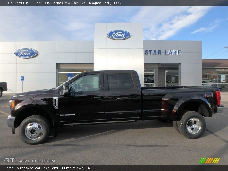  2019 F350 Super Duty Lariat Crew Cab 4x4 Magma Red