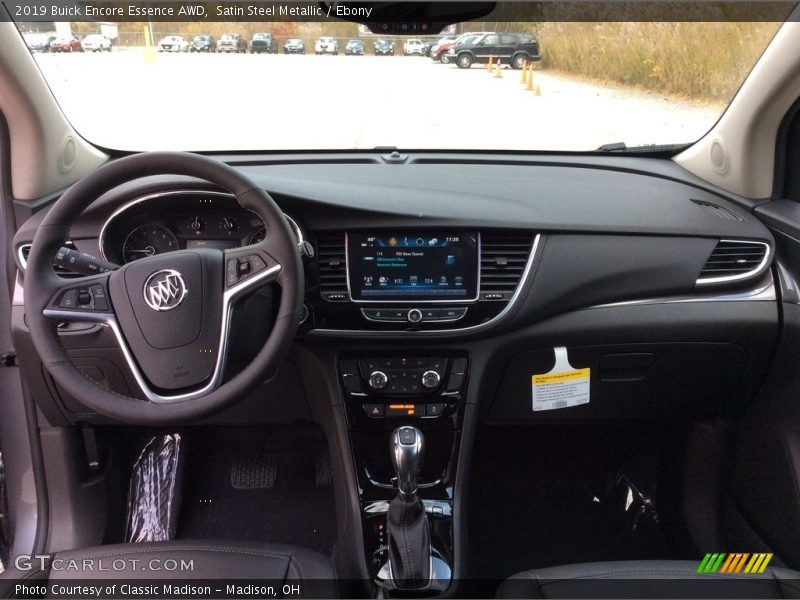 Satin Steel Metallic / Ebony 2019 Buick Encore Essence AWD