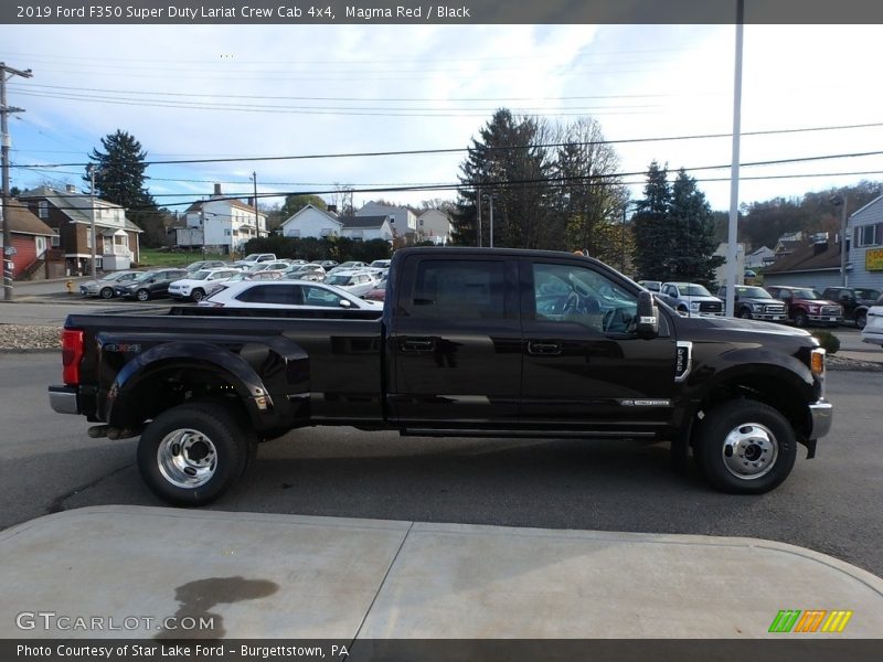 Magma Red / Black 2019 Ford F350 Super Duty Lariat Crew Cab 4x4