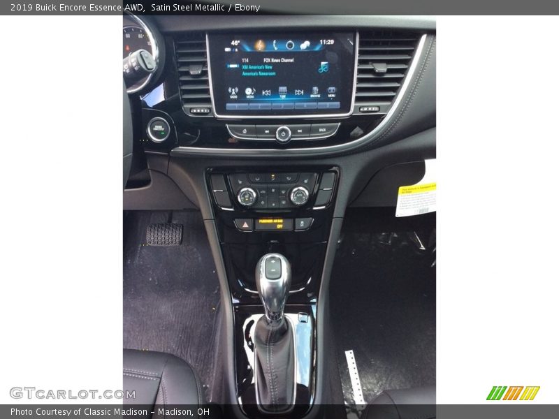 Satin Steel Metallic / Ebony 2019 Buick Encore Essence AWD