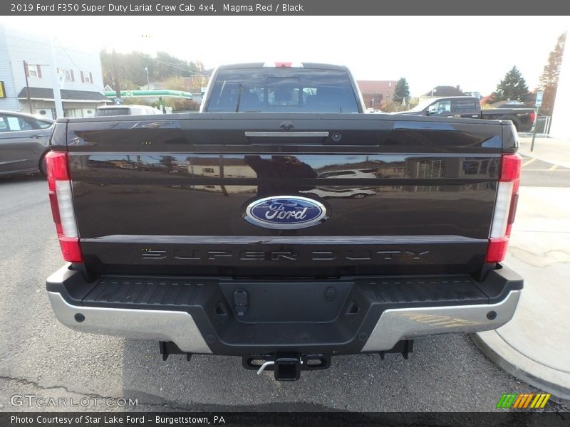 Magma Red / Black 2019 Ford F350 Super Duty Lariat Crew Cab 4x4