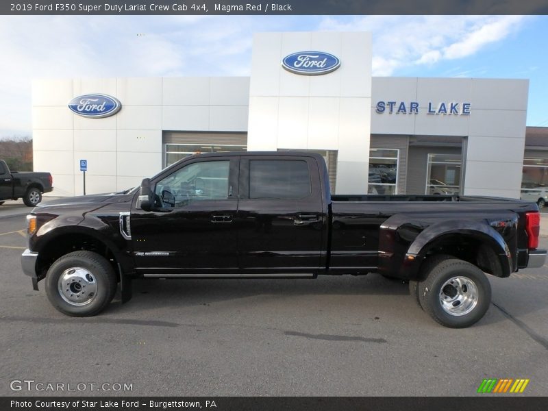  2019 F350 Super Duty Lariat Crew Cab 4x4 Magma Red