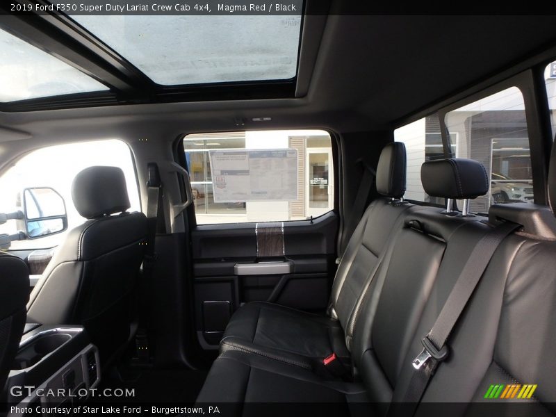 Magma Red / Black 2019 Ford F350 Super Duty Lariat Crew Cab 4x4