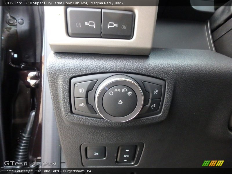 Controls of 2019 F350 Super Duty Lariat Crew Cab 4x4