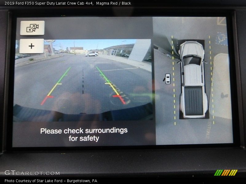 Magma Red / Black 2019 Ford F350 Super Duty Lariat Crew Cab 4x4