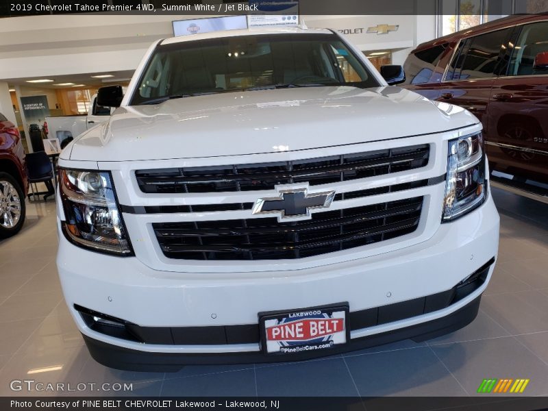 Summit White / Jet Black 2019 Chevrolet Tahoe Premier 4WD