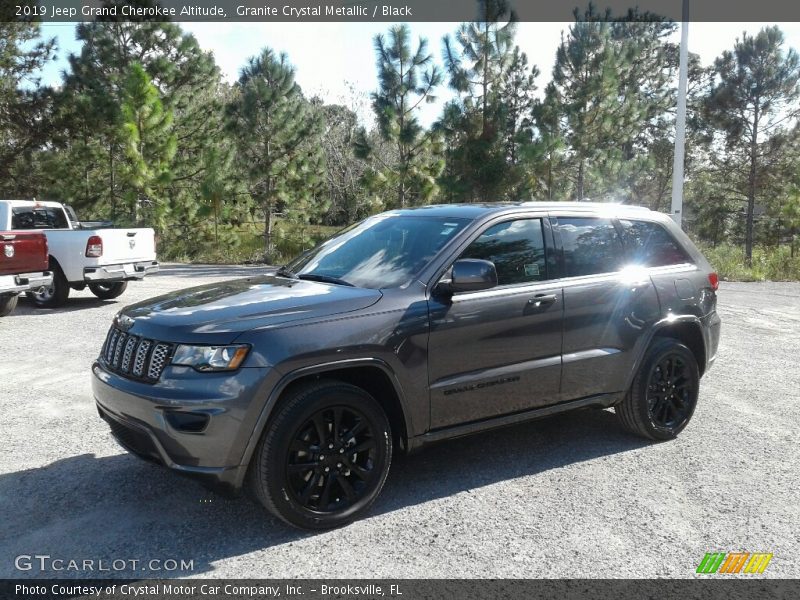 Granite Crystal Metallic / Black 2019 Jeep Grand Cherokee Altitude