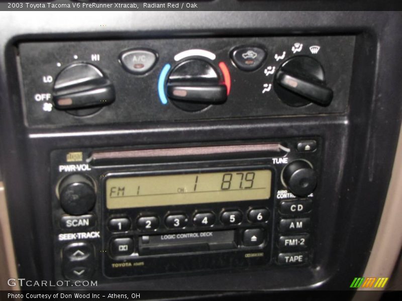 Radiant Red / Oak 2003 Toyota Tacoma V6 PreRunner Xtracab
