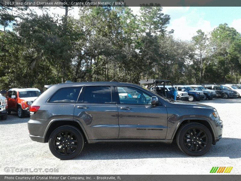 Granite Crystal Metallic / Black 2019 Jeep Grand Cherokee Altitude