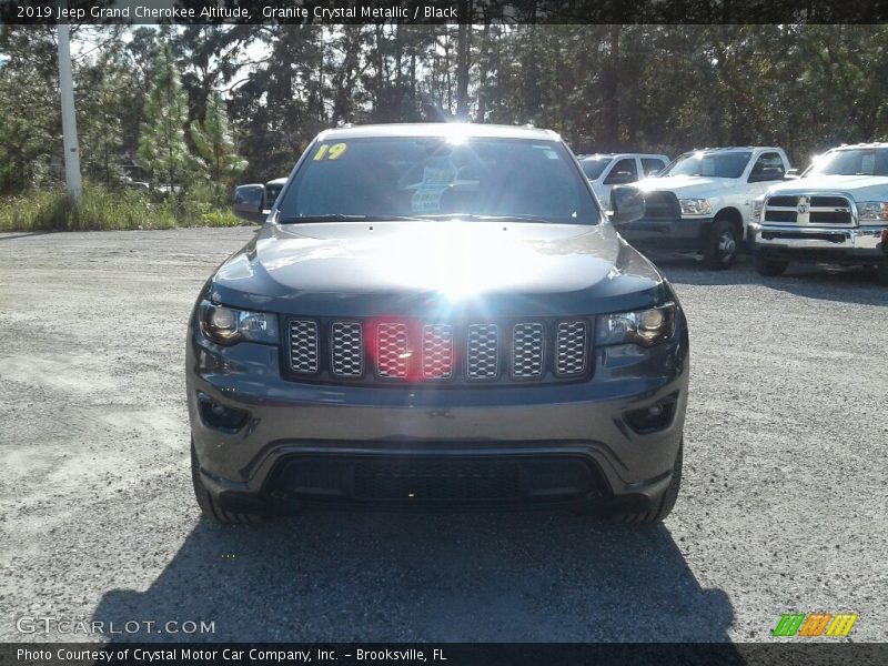 Granite Crystal Metallic / Black 2019 Jeep Grand Cherokee Altitude