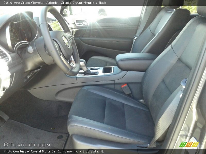 Granite Crystal Metallic / Black 2019 Jeep Grand Cherokee Altitude