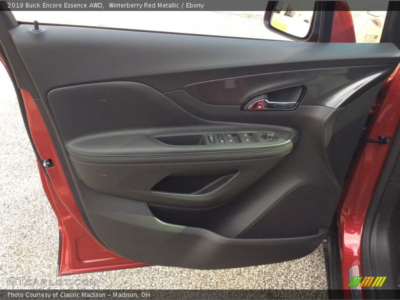 Winterberry Red Metallic / Ebony 2019 Buick Encore Essence AWD