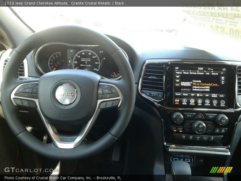 Granite Crystal Metallic / Black 2019 Jeep Grand Cherokee Altitude