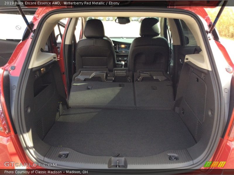 Winterberry Red Metallic / Ebony 2019 Buick Encore Essence AWD