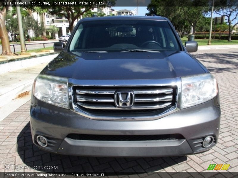 Polished Metal Metallic / Black 2013 Honda Pilot Touring