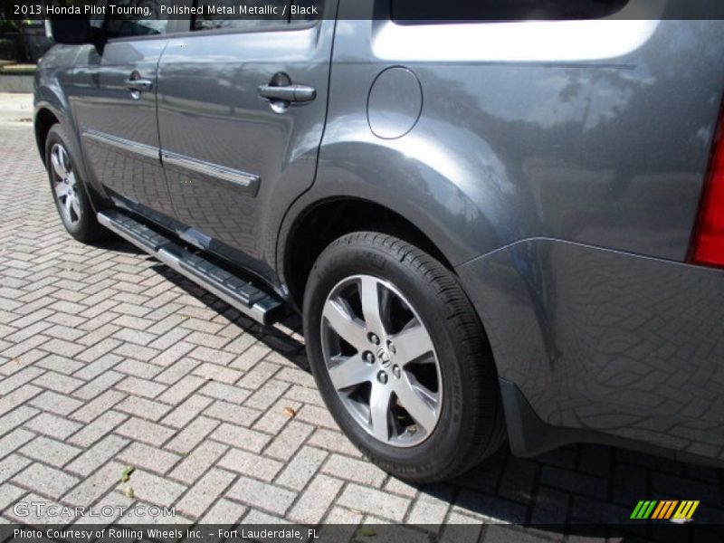 Polished Metal Metallic / Black 2013 Honda Pilot Touring