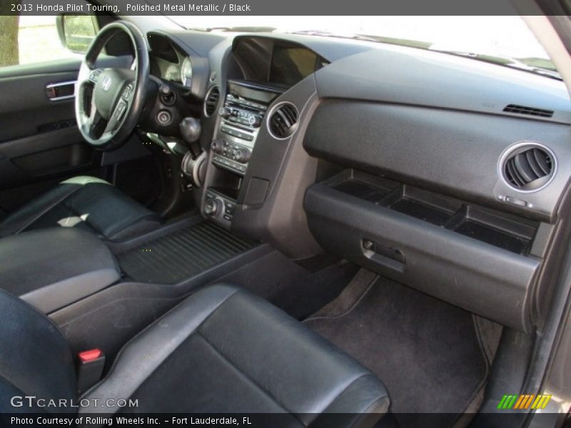Polished Metal Metallic / Black 2013 Honda Pilot Touring