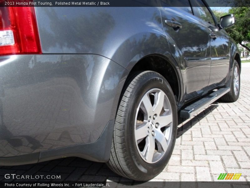 Polished Metal Metallic / Black 2013 Honda Pilot Touring