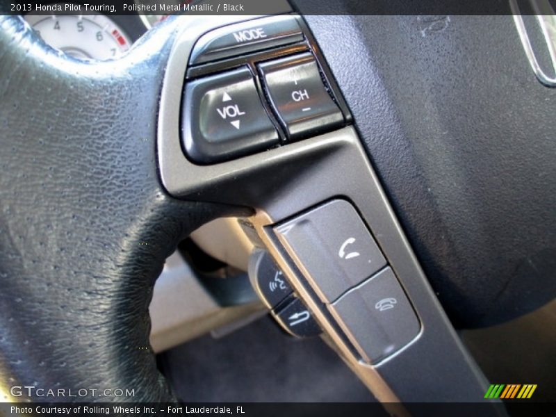 Polished Metal Metallic / Black 2013 Honda Pilot Touring