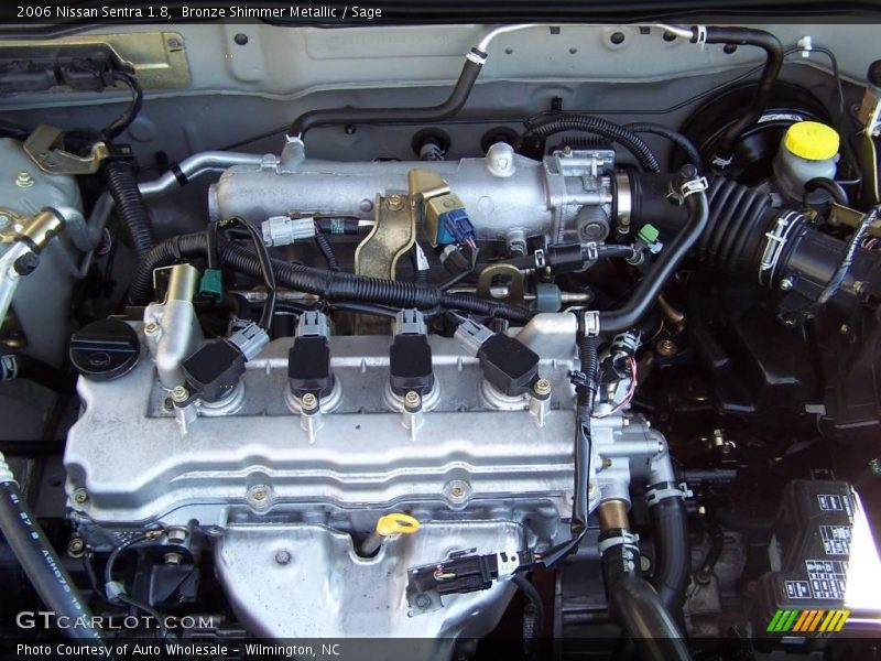 Bronze Shimmer Metallic / Sage 2006 Nissan Sentra 1.8