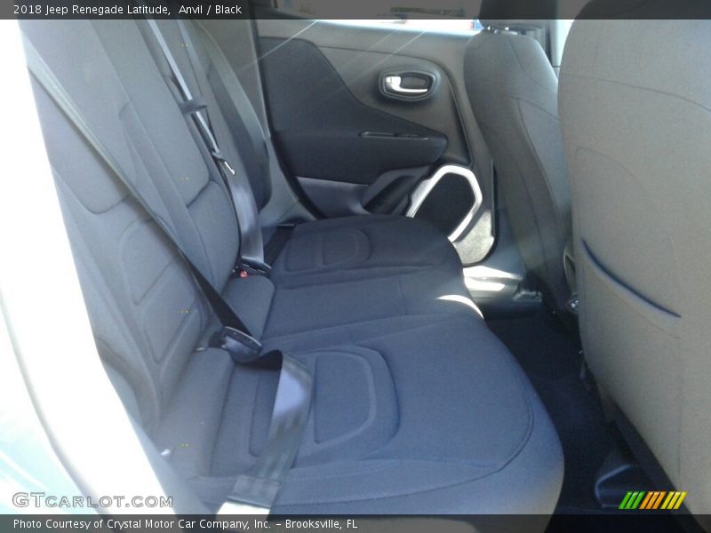 Anvil / Black 2018 Jeep Renegade Latitude