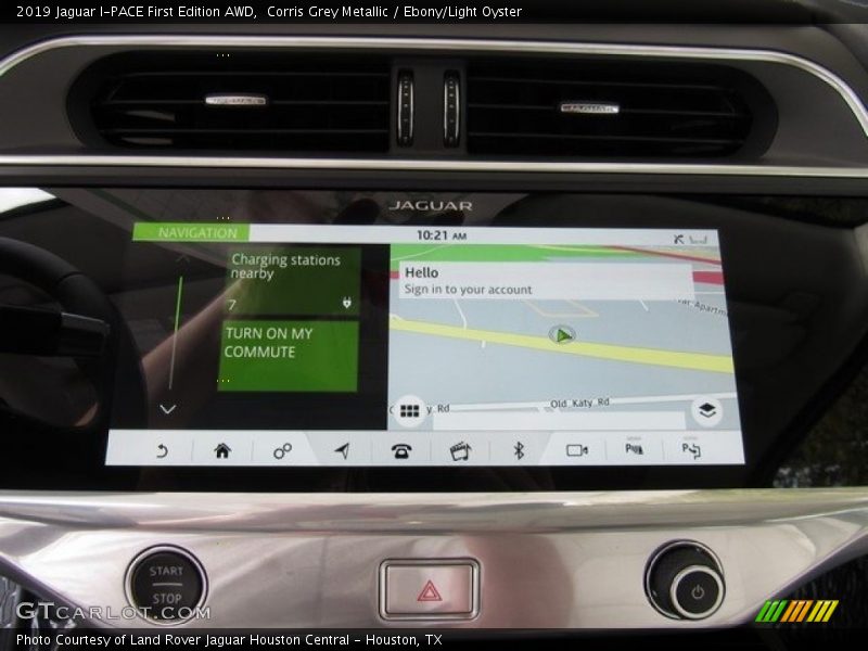 Navigation of 2019 I-PACE First Edition AWD
