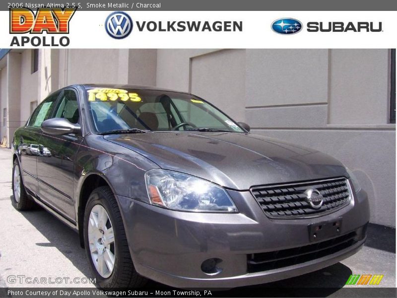 Smoke Metallic / Charcoal 2006 Nissan Altima 2.5 S