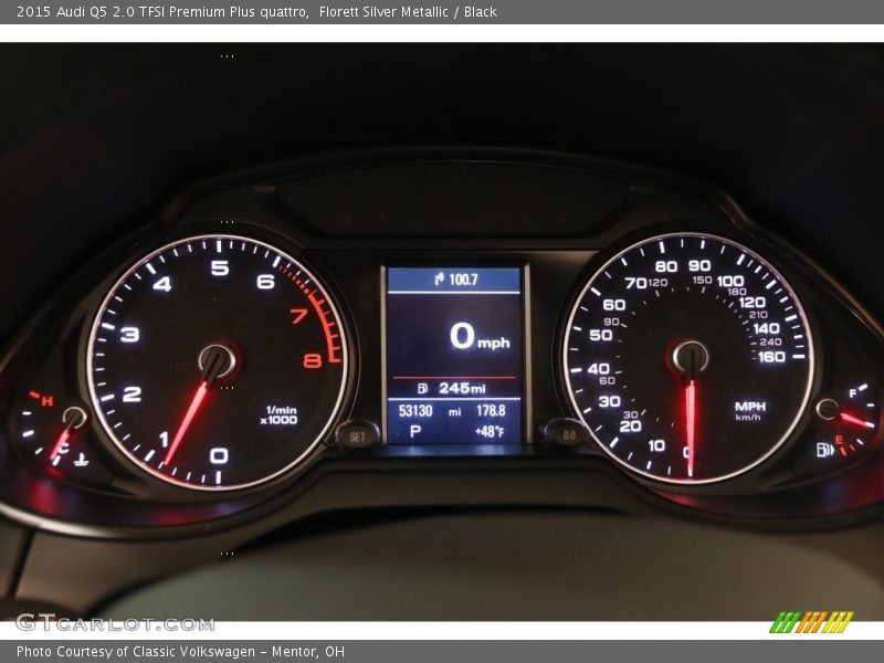 Florett Silver Metallic / Black 2015 Audi Q5 2.0 TFSI Premium Plus quattro