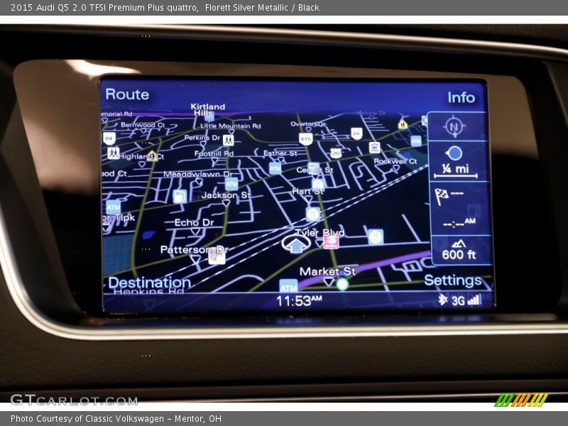 Florett Silver Metallic / Black 2015 Audi Q5 2.0 TFSI Premium Plus quattro