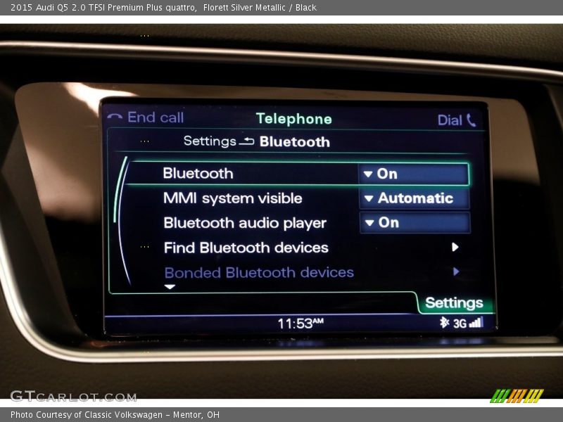 Florett Silver Metallic / Black 2015 Audi Q5 2.0 TFSI Premium Plus quattro