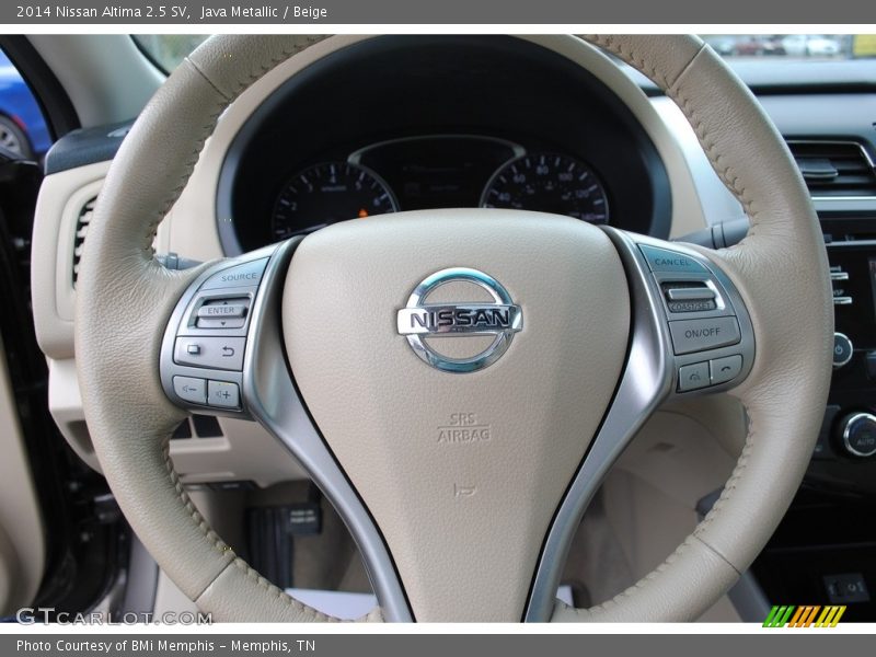Java Metallic / Beige 2014 Nissan Altima 2.5 SV