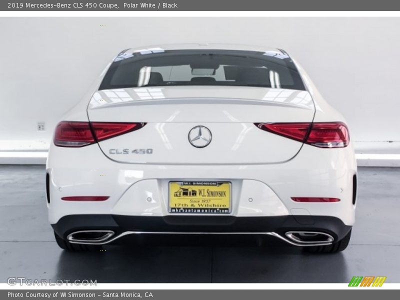 Polar White / Black 2019 Mercedes-Benz CLS 450 Coupe