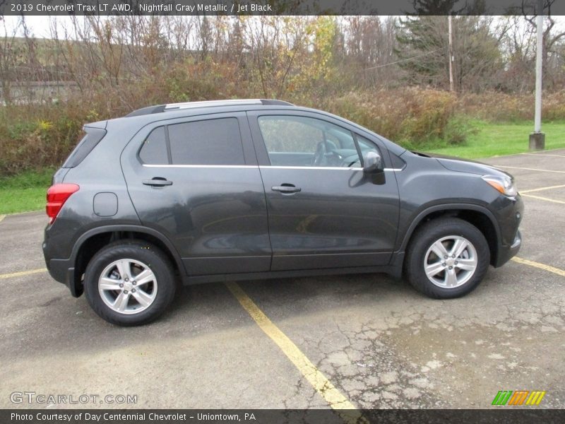 Nightfall Gray Metallic / Jet Black 2019 Chevrolet Trax LT AWD