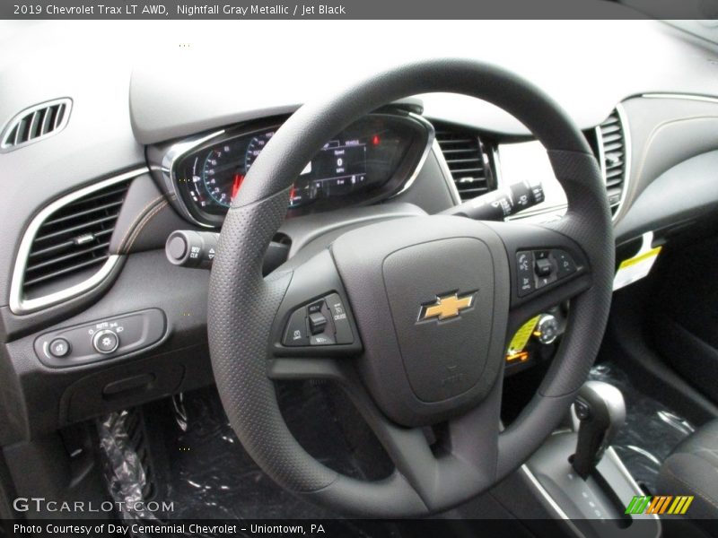 Nightfall Gray Metallic / Jet Black 2019 Chevrolet Trax LT AWD