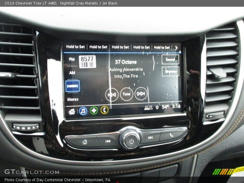 Nightfall Gray Metallic / Jet Black 2019 Chevrolet Trax LT AWD