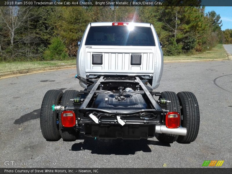 Bright Silver Metallic / Black/Diesel Gray 2018 Ram 3500 Tradesman Crew Cab 4x4 Chassis