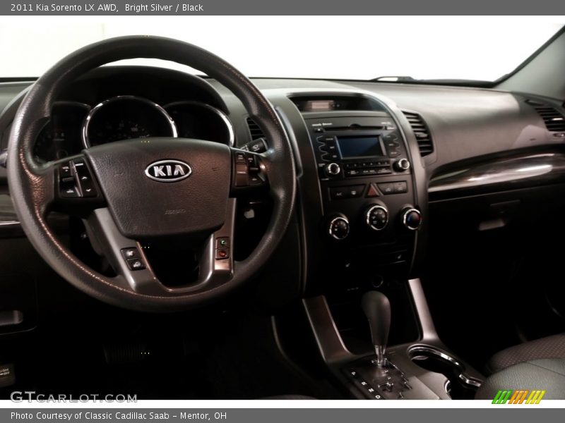 Bright Silver / Black 2011 Kia Sorento LX AWD