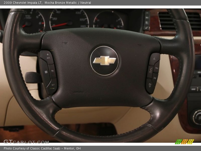 Mocha Bronze Metallic / Neutral 2009 Chevrolet Impala LT