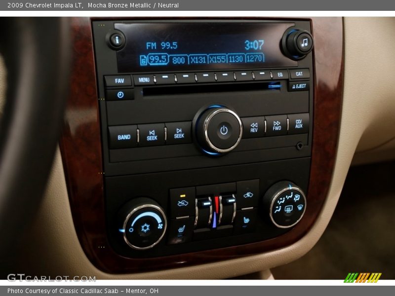 Mocha Bronze Metallic / Neutral 2009 Chevrolet Impala LT