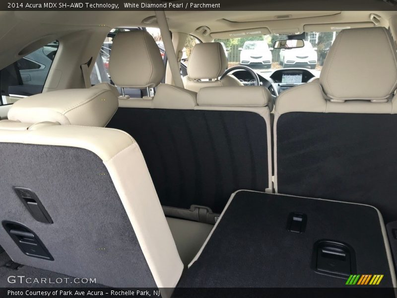 White Diamond Pearl / Parchment 2014 Acura MDX SH-AWD Technology