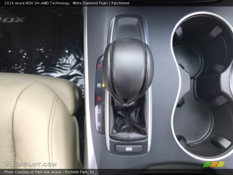 White Diamond Pearl / Parchment 2014 Acura MDX SH-AWD Technology