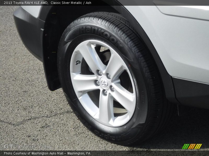 Classic Silver Metallic / Ash 2013 Toyota RAV4 XLE AWD