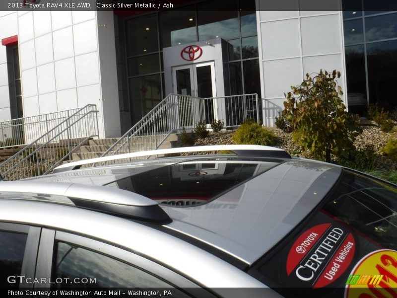 Classic Silver Metallic / Ash 2013 Toyota RAV4 XLE AWD