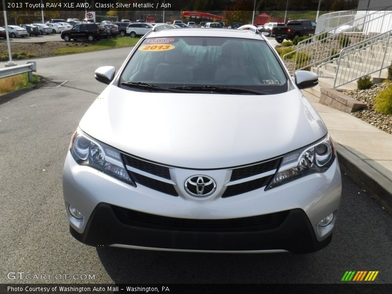 Classic Silver Metallic / Ash 2013 Toyota RAV4 XLE AWD