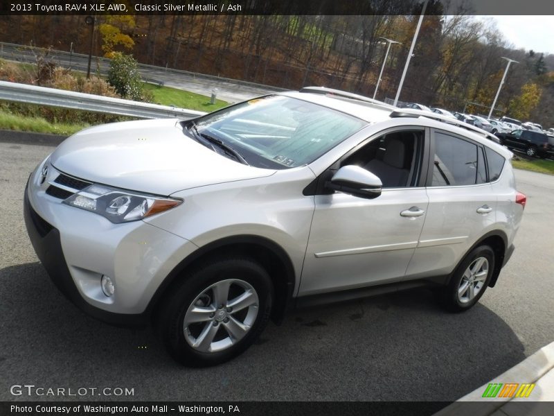 Classic Silver Metallic / Ash 2013 Toyota RAV4 XLE AWD