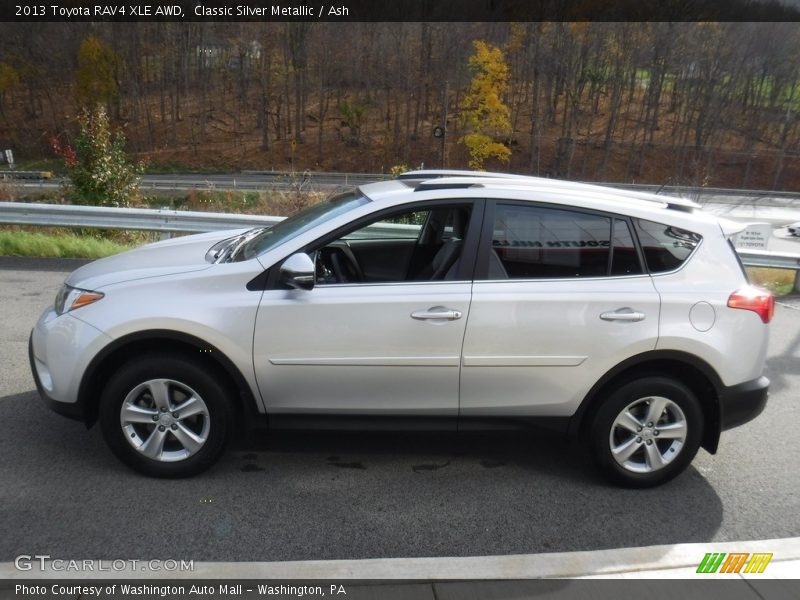 Classic Silver Metallic / Ash 2013 Toyota RAV4 XLE AWD