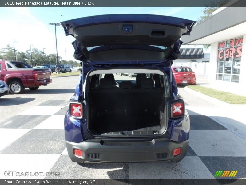 Jetset Blue / Black 2018 Jeep Renegade Latitude